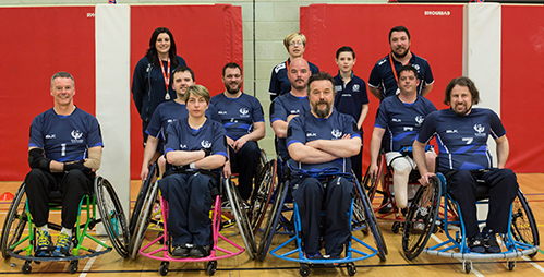 Scotland Rugby League Wheelchair Team
